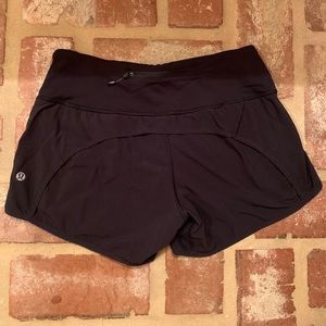Size 4 Lululemon Speed Up Shorts